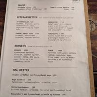 Oct 2025 menu at Cafe Kosmos in Odense