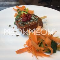 Grilled tofu main at NaturaSi Bistrot in Treviso