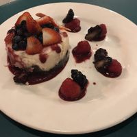 Tofu Cheesecake - Delicious!  at El Vegano in Guadalajara