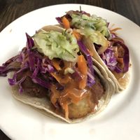 No Fish Tacos  at El Vegano in Guadalajara