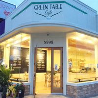 Entrance at Green Table Cafe in Los Angeles