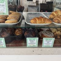 Some of their baked goods  at Green Table Cafe in Los Angeles