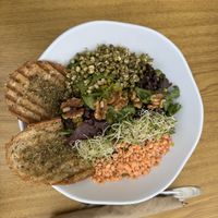   at Green Table Cafe in Los Angeles