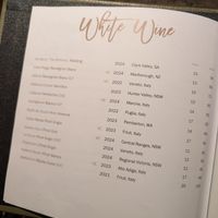Labelled vegan wines, but check yourself at Pinocchios Wine & Pizza Bar in Gosford