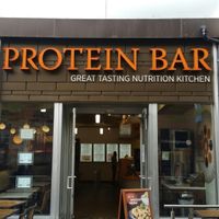 it's actually located on the mall side street at Protein Bar in Denver