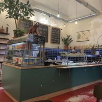 Inside - cuuuute!   at Sandokan Vegan Bistro in Prague