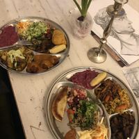 Vegan buffet mix  at Sandokan Vegan Bistro in Prague