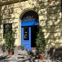 Entrance  at Sandokan Vegan Bistro in Prague