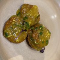 Burmese falafel   at Burma Burma in Gurgaon