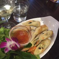 Spring rolls!! Delicious at Hanoi Restaurant in Paris