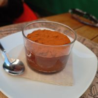 Arroz con leche y crema de chocolate at Taskatenda in Salvaterra De Mino