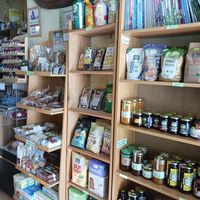 Shop interior at Ceres Herbolario in Sotillo De La Adrada