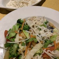 Veggie Delight with noodles  at Sweet Rice in Oak Harbor