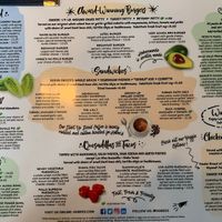 Lunch menu at Hobee's in Sunnyvale