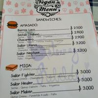 Carta at La Cocina de Beterraga Rebelde in Valparaiso