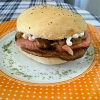 Sandwich Sailor Uranus at La Cocina de Beterraga Rebelde in Valparaiso