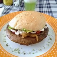 Sandwich Sailor Neptune at La Cocina de Beterraga Rebelde in Valparaiso
