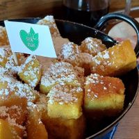 Heerlijke vegan Kaiserschmarre ❤️ at Bubi's Schihuette in Soelden