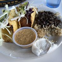 Falafel Tacos - hard shell  at Raul's Mexican Grill in Glens Falls