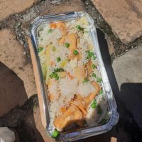 Rice with tofu at Extreme Orient in Mons