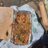 Noodles with tofu at Extreme Orient in Mons