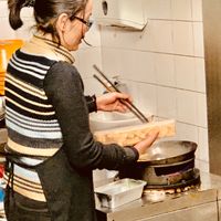 A look in the kitchen at Extreme Orient in Mons