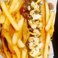 American dog  at Dogma Cronulla in Cronulla