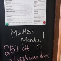 Note Meatless Mondays and discount. Yeah!! at Dogma Cronulla in Cronulla