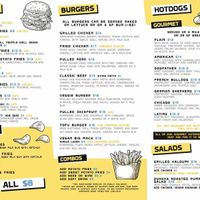 Menu 12/1/19 at Dogma Cronulla in Cronulla