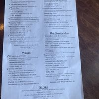 Menu pt. 2 at The Bean Bar in Hamilton