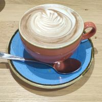 Hot chocolate at Green Leaf Cafe in Erding