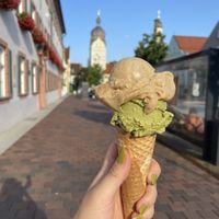   at Green Leaf Cafe in Erding