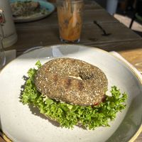 Classic Bagel  at Green Leaf Cafe in Erding