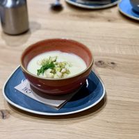 Soup at Green Leaf Cafe in Erding