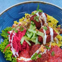 Protein Bowl at Green Leaf Cafe in Erding