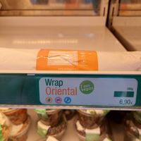Wrap seems too small for 6.90€ at Mr Clou - Hauptbahnhof in Frankfurt