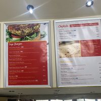 Tried the Soya Fish Burger at Geets Vegetarian Takeaway in Johannesburg