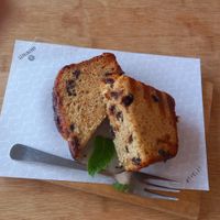 chocolate banana bread 3,80€ at Greentrees The Juicery - Lorettostrasse in Dusseldorf