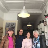 Beautiful people at Grassroots, Edinburgh. at Grassroots Health in Edinburgh