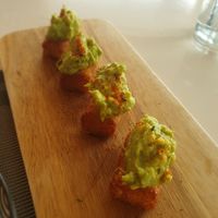 Rice balls at Sunrice in Quepos