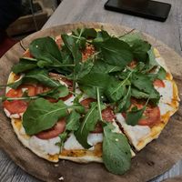 Large vegan margarita  at La Matatena Pizzeria in Oaxaca