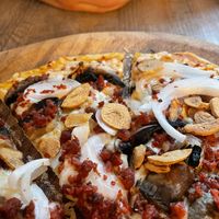   at La Matatena Pizzeria in Oaxaca