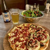   at La Matatena Pizzeria in Oaxaca