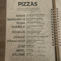   at La Matatena Pizzeria in Oaxaca