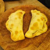 Vegan empanadas at La Matatena Pizzeria in Oaxaca