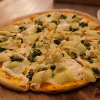 Luigi Pizza at La Matatena Pizzeria in Oaxaca