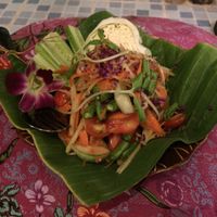 Som tam vegan version at Be Cosy Rest formerly Blue Lagoon - Maybe closed in Koh Chang