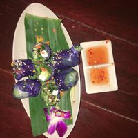 Best fresh spring rolls with tofu! No noodless, only vegetable and tofu, great! at Be Cosy Rest formerly Blue Lagoon - Maybe closed in Koh Chang