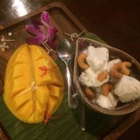Coconut ice cream with cashews and mango  at Be Cosy Rest formerly Blue Lagoon - Maybe closed in Koh Chang