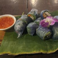 Tofu fresh spring rolls - so good at Be Cosy Rest formerly Blue Lagoon - Maybe closed in Koh Chang
